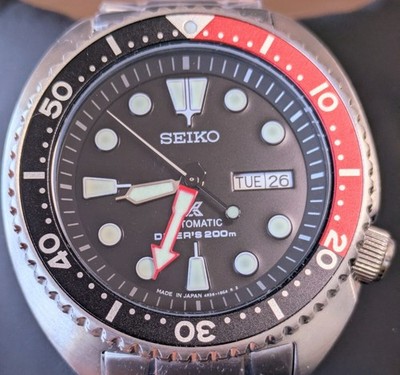 Seiko wristwatch men s Prospex Turtle SRP789J1 automatic cork color Asia model b