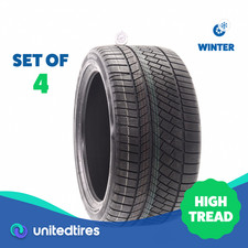 Set Of 4 Used 29535r19 Continental Contiwintercontact Ts830p R01 - 9.532 Set Of 4 Used 29535r19 Continental Contiwintercontact Ts830p R01 - 9.532