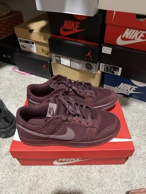 Size 10 - Nike Dunk Premium Low Burgundy Crush