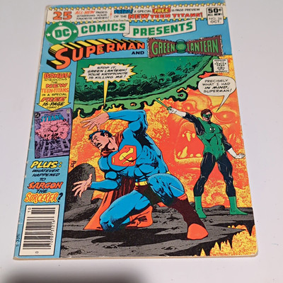 DC Comics DC Comics Presents #26 (1978) Superman Green Lantern Wolfman Bronze