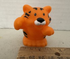 Mattel Fisher-Price Little People Bright Orange Tiger Zoo 2007 Animal
