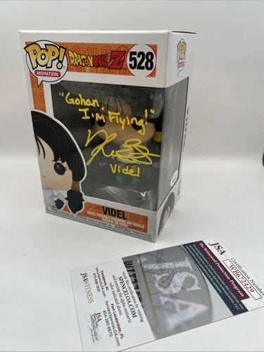 Funko Pop! Dragon ball Z#528 Videl Signed by Kara Edwards w JSA