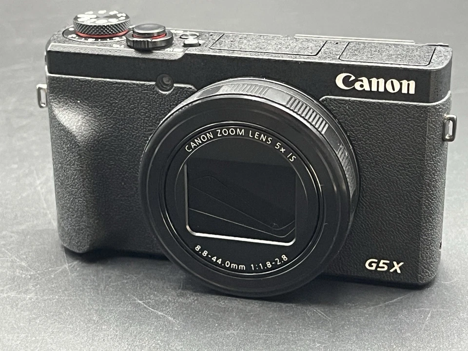 Canon PowerShot G5 X Mark II BK 20.1 MP Compact Camera Tested Free Ship #293 - Image 4 of 4