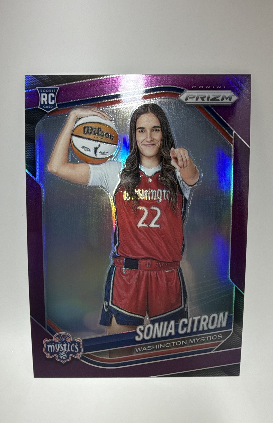 2025 Panini Prizm WNBA - Sonia Citron Variation #122 Purple Prizm /149 (RC) MINT