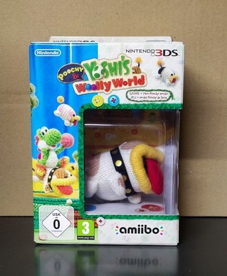 Nintendo Amiibo  Poochy & Yoshi's Woolly World Big Box - NEU & OVP