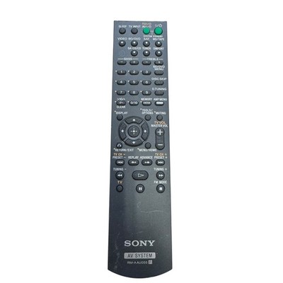 Sony RM-AU055 AV System Remote Control for TV Video Home Audio