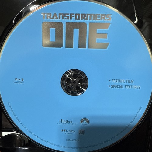 New (Disc Only) Transformers One: 2024 (Blu-Ray)