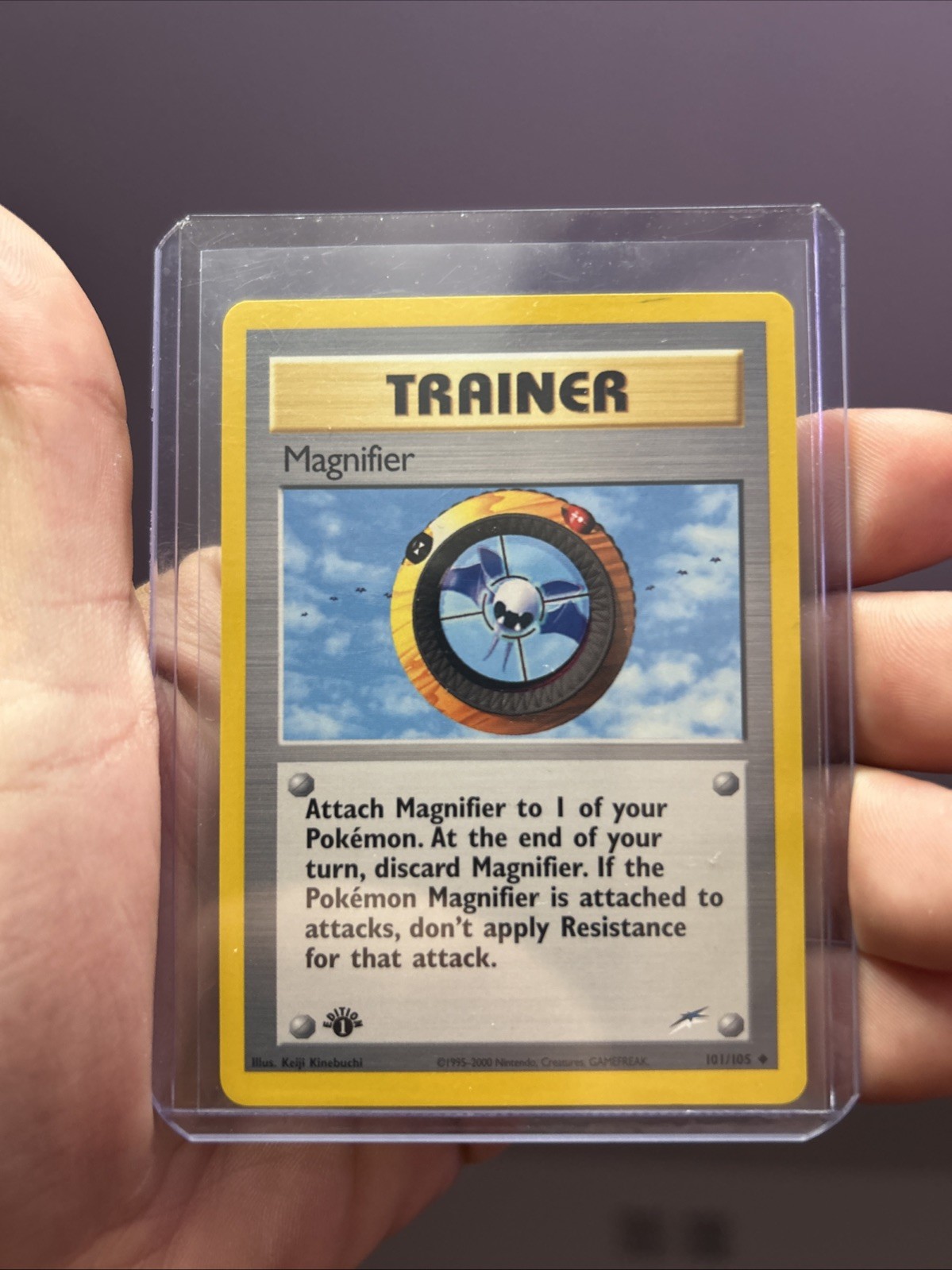 Pokemon Cards: Neo Destiny 1st Edition Uncommon: Magnifier 101/105
