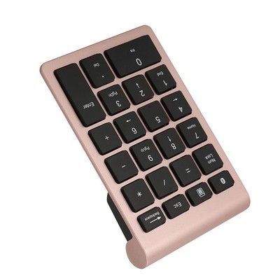 (Roségold)BT304 Wireless Numeric Keypad-Ergonomisch Ultra Dünn Kompatibel