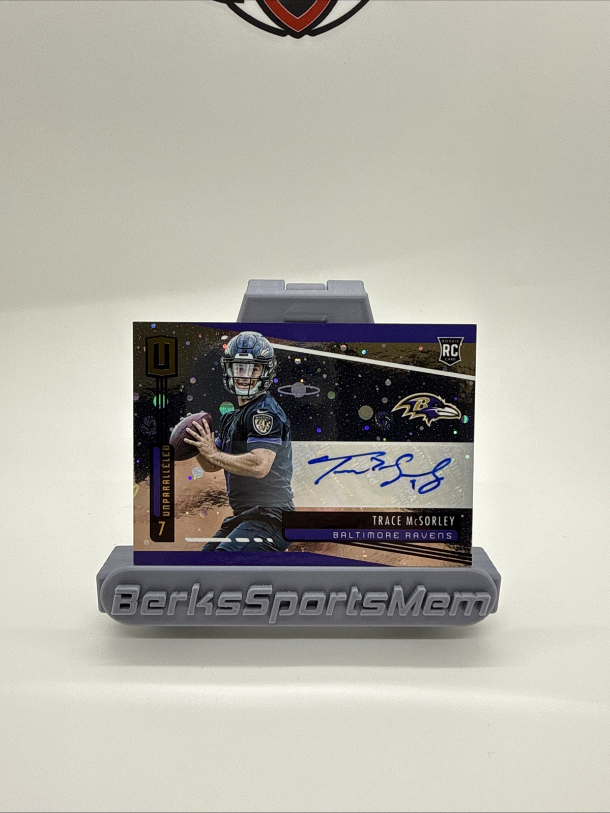 Trace McSorley Panini Unparalleled #266 Autograph