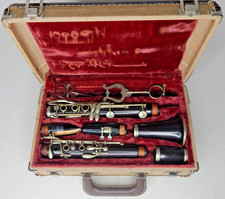 Vintage Jean Dumont Clarinet Paris Made - Black with Case
