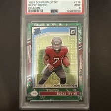 2024 DONRUSS Optic Bucky Irving Dragon /24 SSP #216 Psa 9