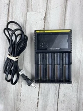 Nitecore D4 4 Channel Digital Battery Charger AAAA, AAA, AA, C