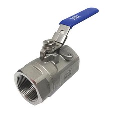 3/4" Fnpt Stainless Steel Ball Valve Inline, 06Q221n06034