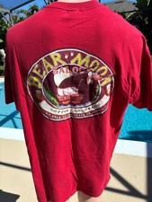 Vintage Bear Moon Saloon Copper Colorado Red Shirt XL