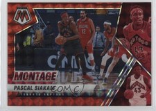 2020-21 Panini Mosaic Montage Red Mosaic Prizm Pascal Siakam #8 1pz4
