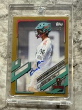 2021 Topps PLL Lacrosse 2020 Champs Series Zed Williams MVP Auto 1/1 Whipsnakes