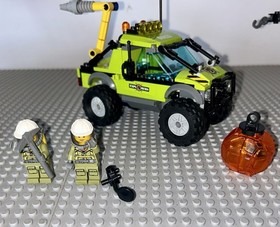 Lego 60033 60121 60225 City Arctic Volcano Space Lot Of 3 Sets