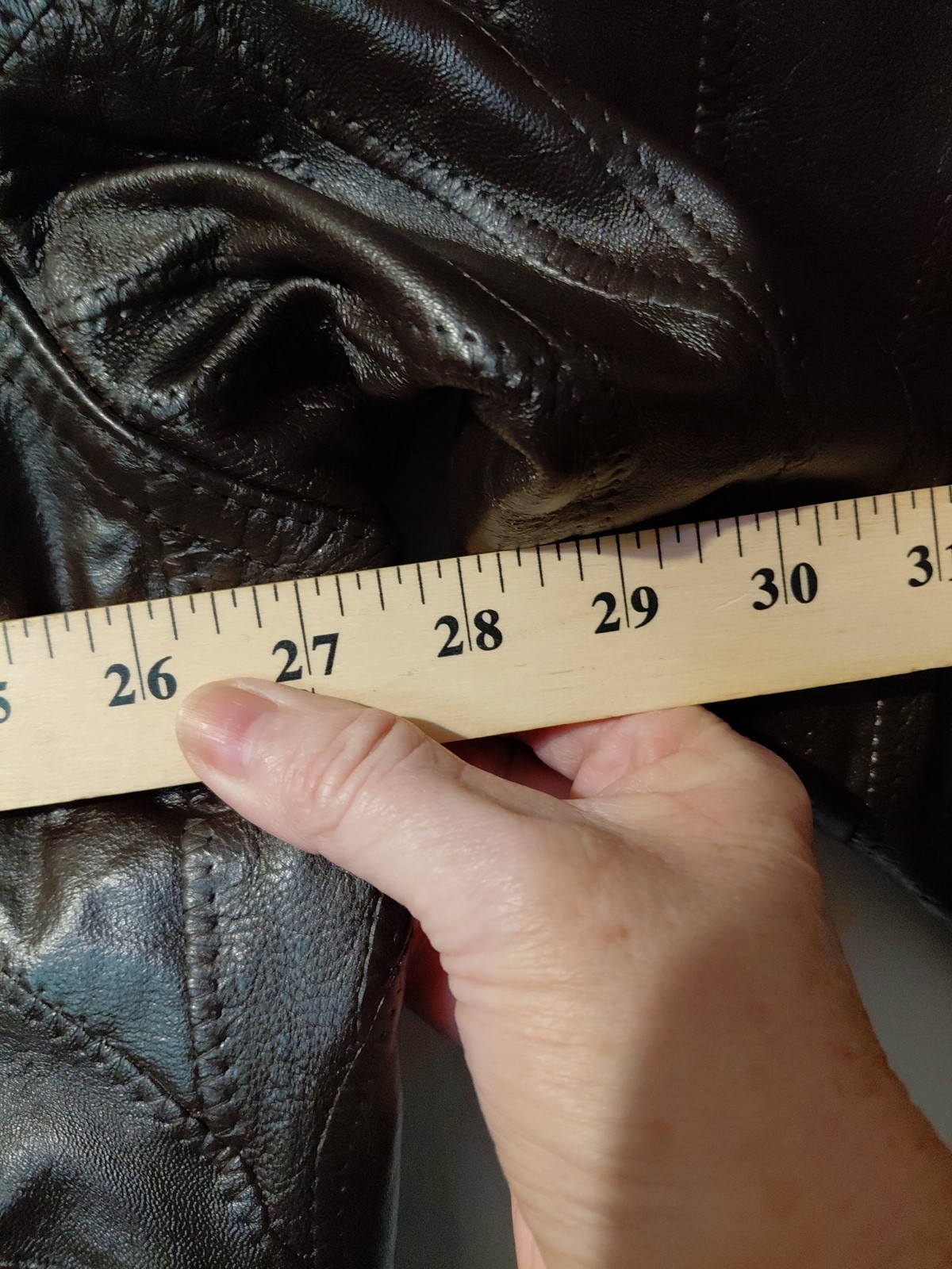 Oscar Armanno Patchwork LEATHER Flight Bomber JAC… - image 8