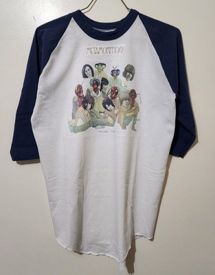 VTG 1975 The Rolling Stones Band Metamorphosis Baseball T-Shirt 