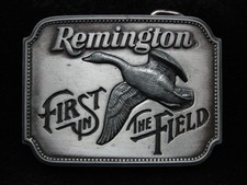 PD15135 NOS VINTAGE 1980  REMINGTON FIRST IN THE FIELD  CANADA GOOSE BUCKLE