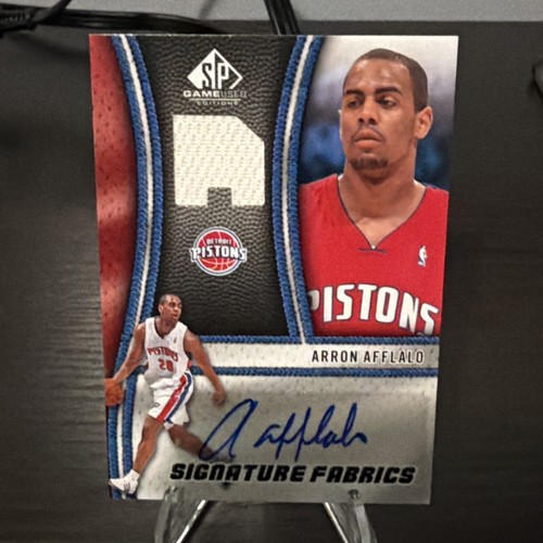 2009-10 SP Game Used Signature Fabrics Arron Afflalo #SF-AA Auto