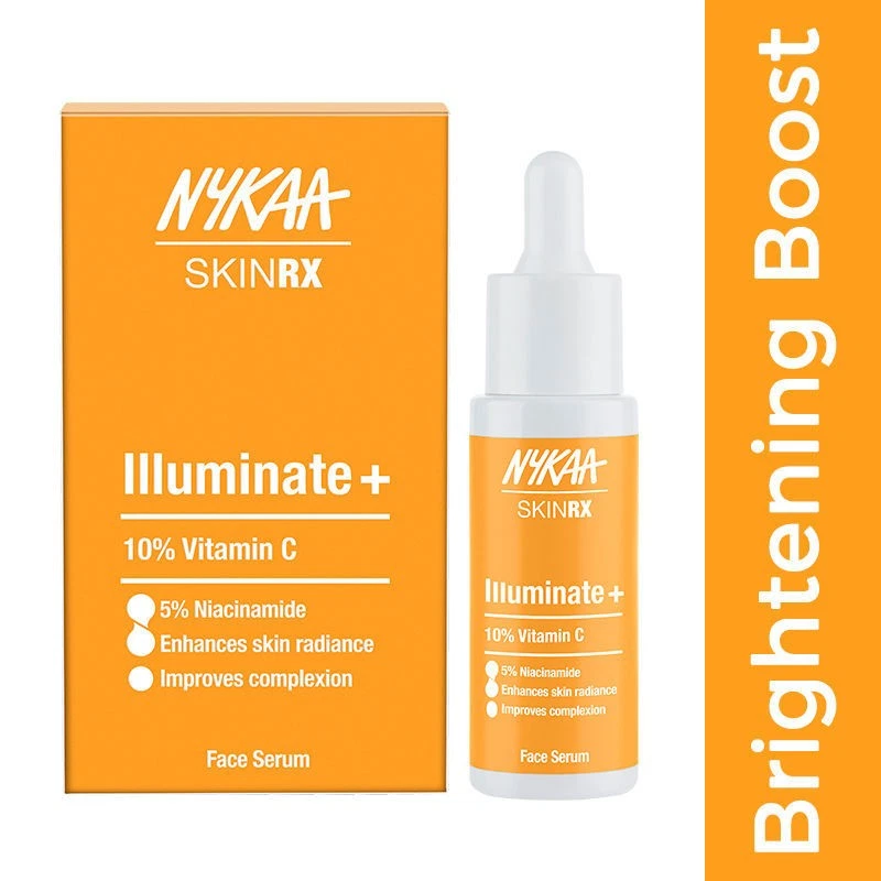 Nykaa Skinrx Vitamin C Niacinamide Illuminate Brightening Face Serum 30ml