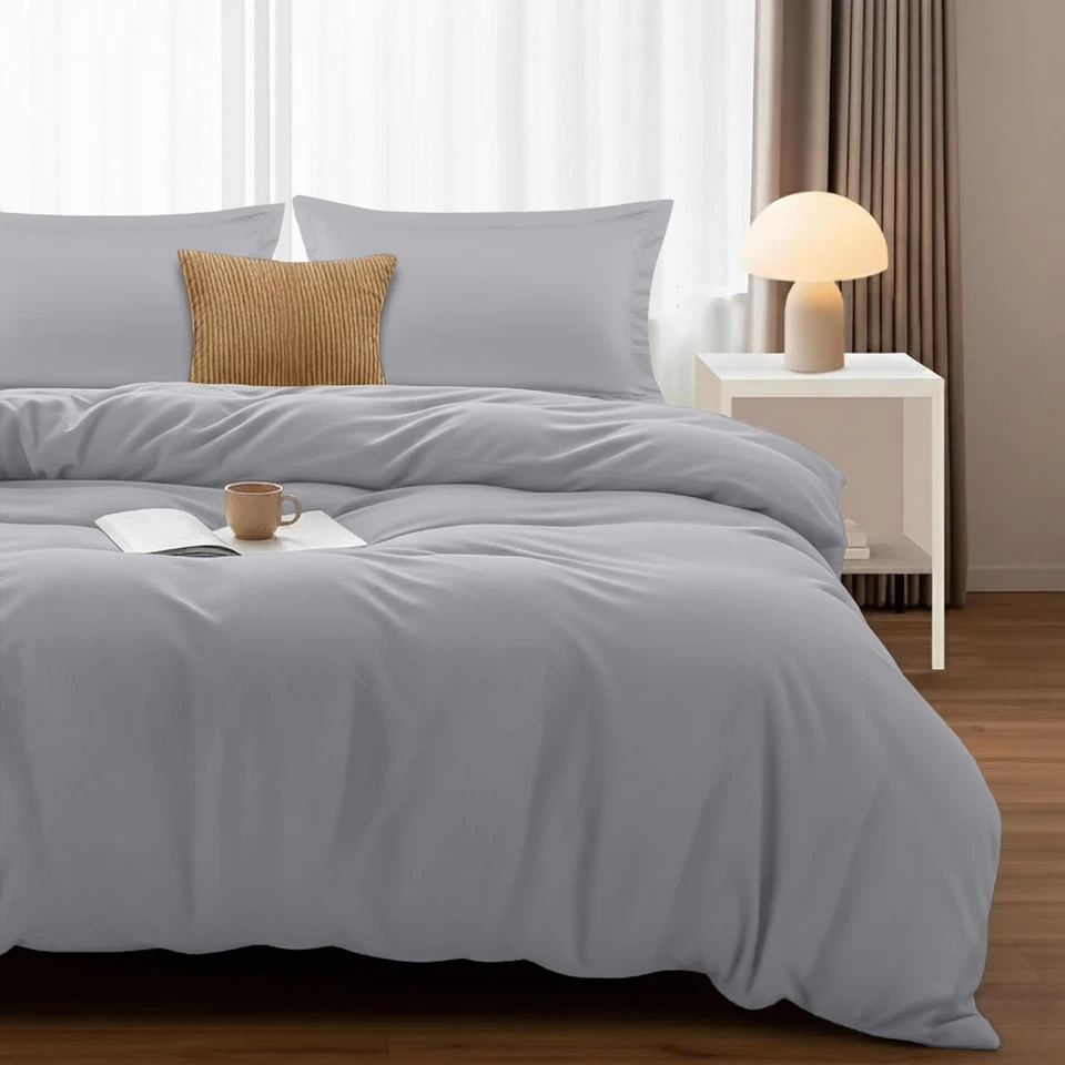 Juego de funda nórdica de Navidad fundas de edredón de lujo juego de cama con 2 fundas de almohada Reino Unido Foto 3 de 4