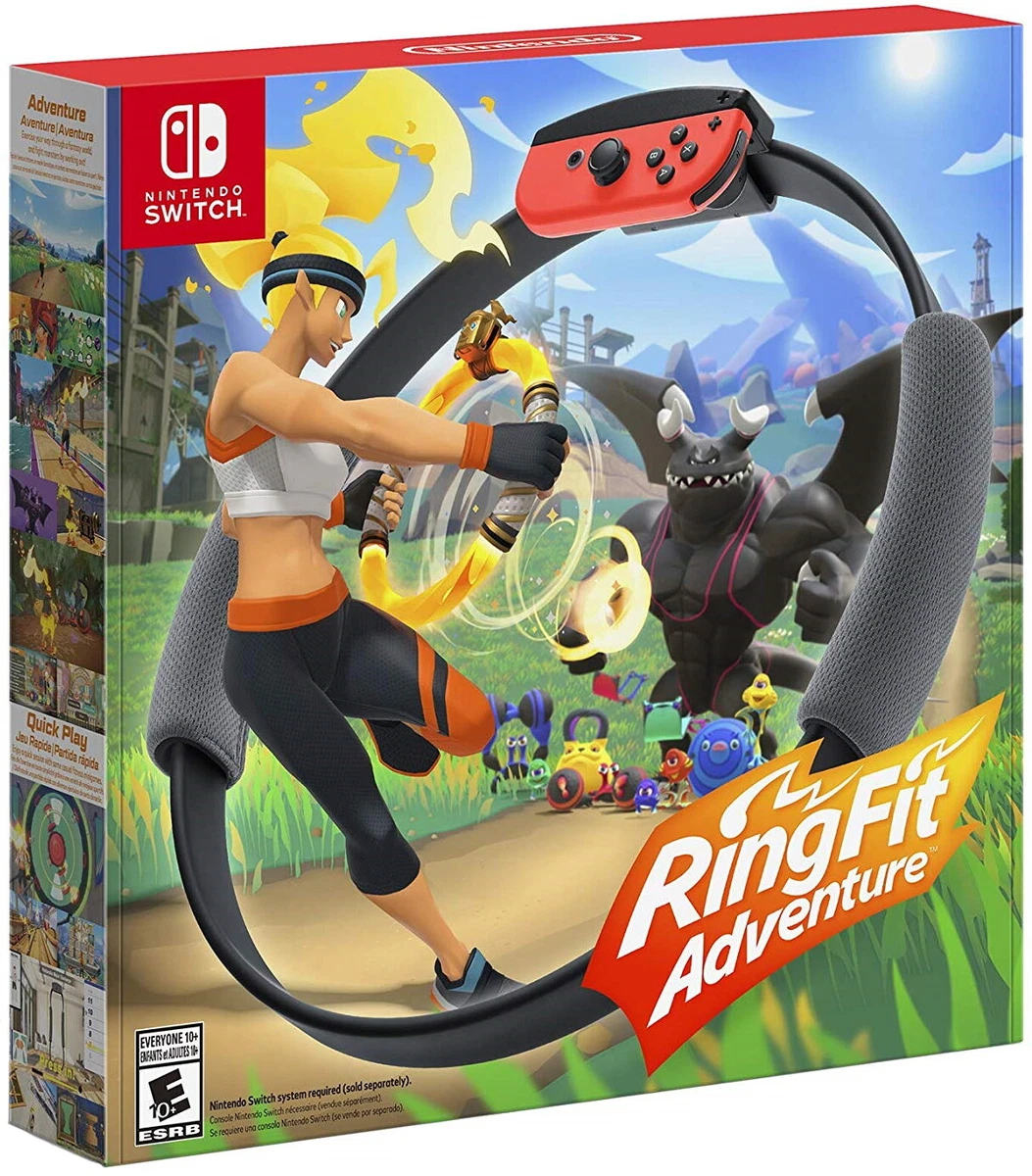 Ring Fit Adventure [Nintendo Switch Sports Fitness Ring-con Leg Strap  Included] 45496596675