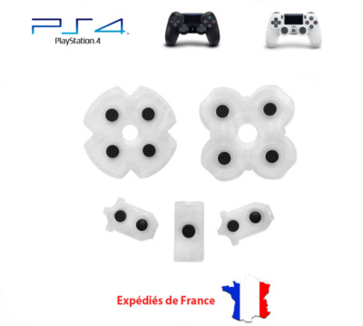 Contacteur Caoutchouc Pour Manette PS4 - Bouton Plastique De Remplacement - Neuf
