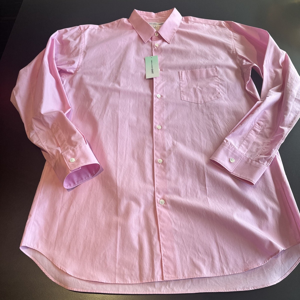 Comme des Garçons SHIRT Forever Poplin Shirt Light Pink Size