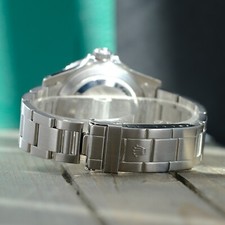 Rolex Submariner Date Mens Watch Steel Blue Dial Blue Insert Bezel Oyster 40mm 7