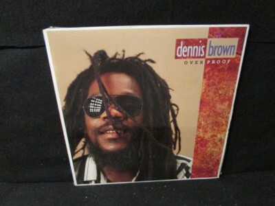 DENNIS BROWN Over Proof 1990 VINYL LP VP Records 51160 Reggae NEW Sealed