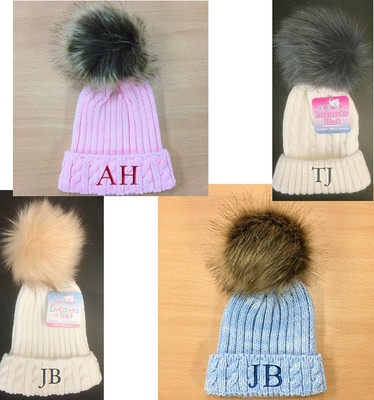 personalised baby boy hats