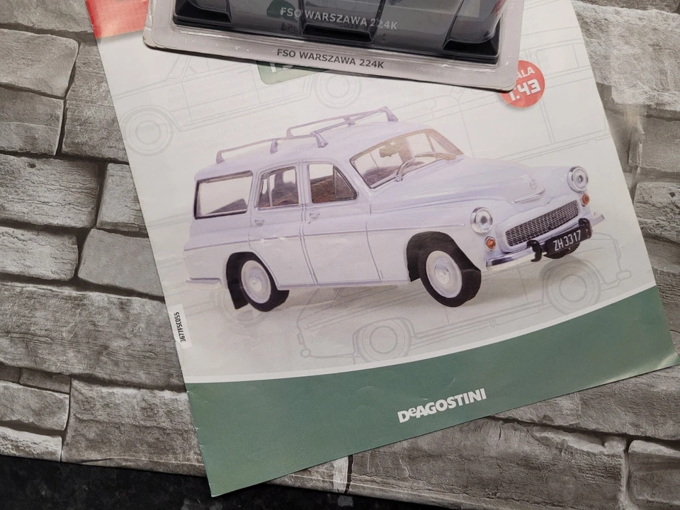 model cars 1.43 FSO WARSZAWA 224K Series Legend FSO NR.55 — 第 4/4 张图片