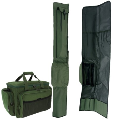 NGT CARP FISHING ROD HOLDALL FOR 12FT RODS REELS FISHING TACKLE BAG  UK