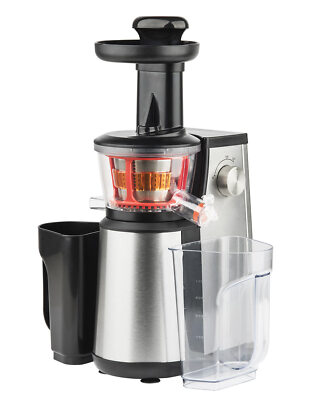 Slow Juicer H.Koenig GSX12 Entsafter 400 Watt Obstpresse Saftpresse Gemüsepresse