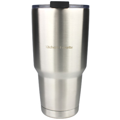 Kitchen's Favorite 30oz Stainless-Steel Tumbler For Cold Drinks Insulated