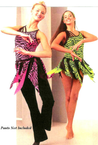 GROUP LOT 20- Pink Adult Large (19) & Medium (1) Jazz Dance Costume Animal  Print | eBay