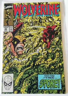 Wolverine Issue # 22 Marvel  1990 This Time Its Real Spore ! HIGH GRADE 9.8  