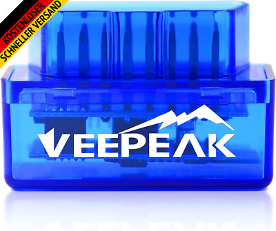 Veepeak Mini Bluetooth OBD II Scanner Adapter Auto EOBD Diagnosegerät Check Engi