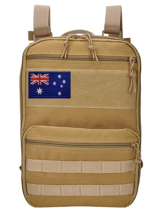 Australia Flag Patch Fastener Hook & Loop Emblem. No Ironing Needed! Australian - image 3 of 4