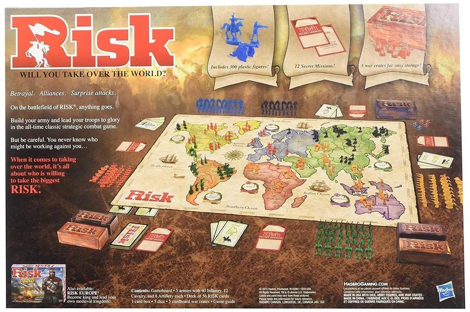 NEW!-RISK: The Game of Strategic Conquest *NEW* - Image 2 of 4