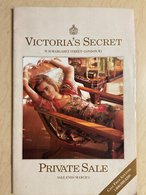 Victoria's Secret 1991 Private Sale London #10 Margaret St Frederique Vander Wal