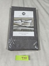 NIB 120 1 Standard Pillow Sham for Hotel Collection Linen in Grey 437