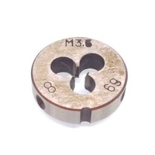 US Stock HSS 3.5mm x 0.35 Metric Die Right Hand Thread M3.5 x 0.35mm Pitch