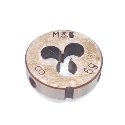 US Stock HSS 3.5mm x 0.35 Metric Die Right Hand Thread M3.5 x 0.35mm Pitch