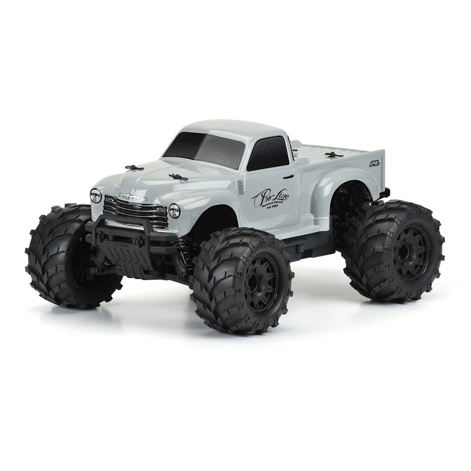 Pro-Line 3255-14 1/10 Early 50's Chevy Tough-Color Gray Body Stampede & Granite - Image 3 of 4