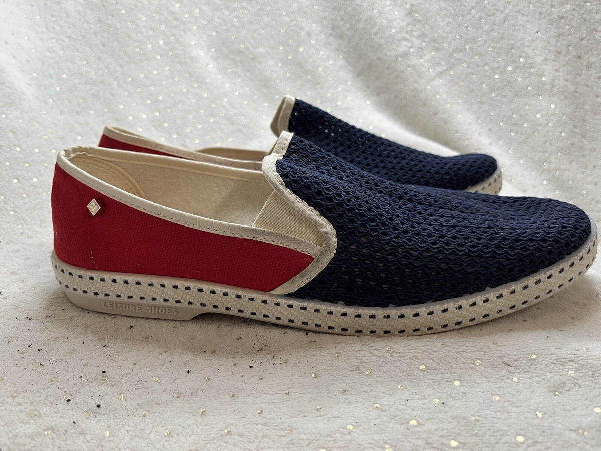 Rivieras Classic Slip On Unisex Luxury Leisure Shoes Spain Sz 41