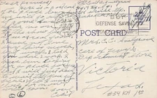 Barksdale Air Force Base Military Cecil Snelgrove Soldier Mail Vtg Postcard F52